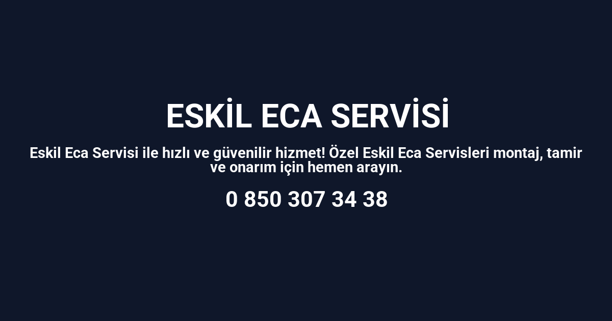 Eskil Eca Servisi